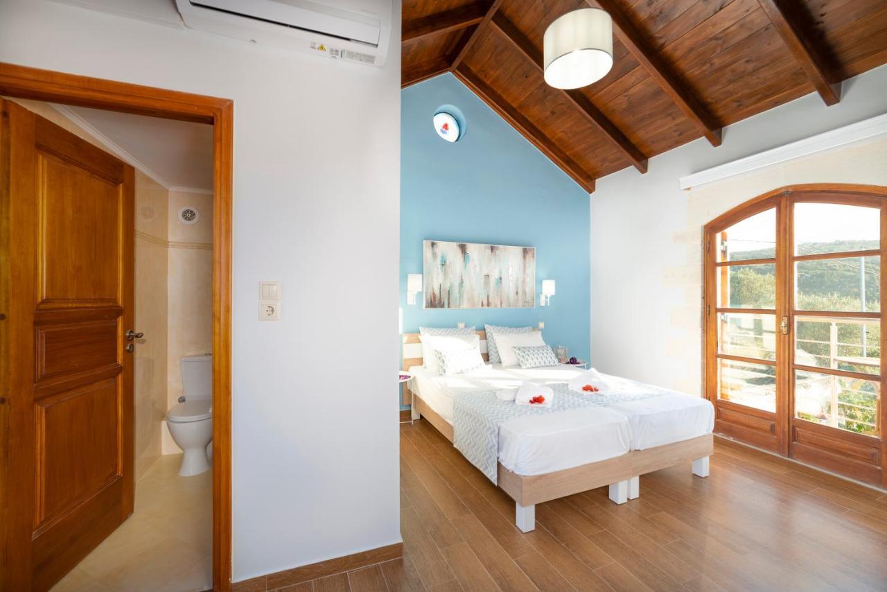 Cretan Lux Villa Heated Pool Gavalochori Exterior photo