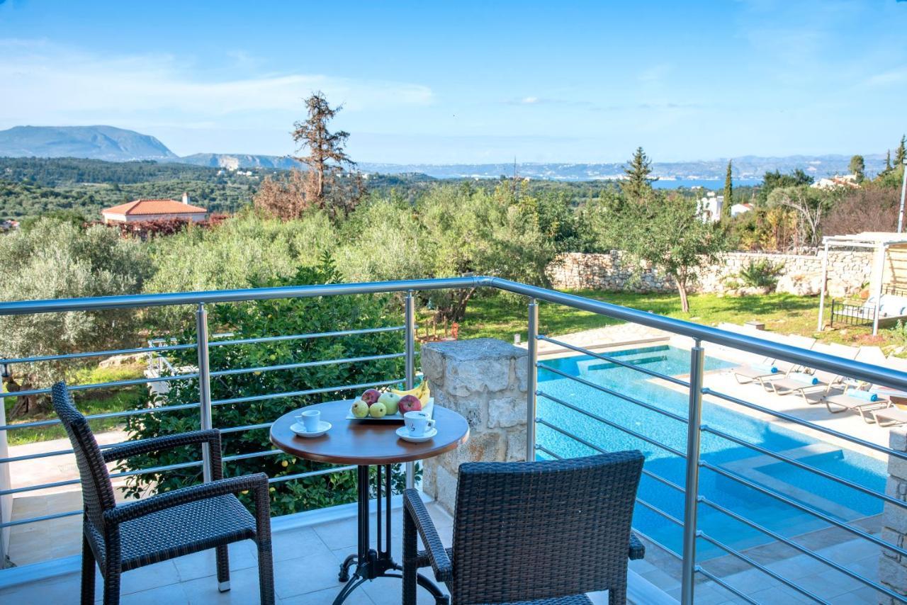 Cretan Lux Villa Heated Pool Gavalochori Exterior photo