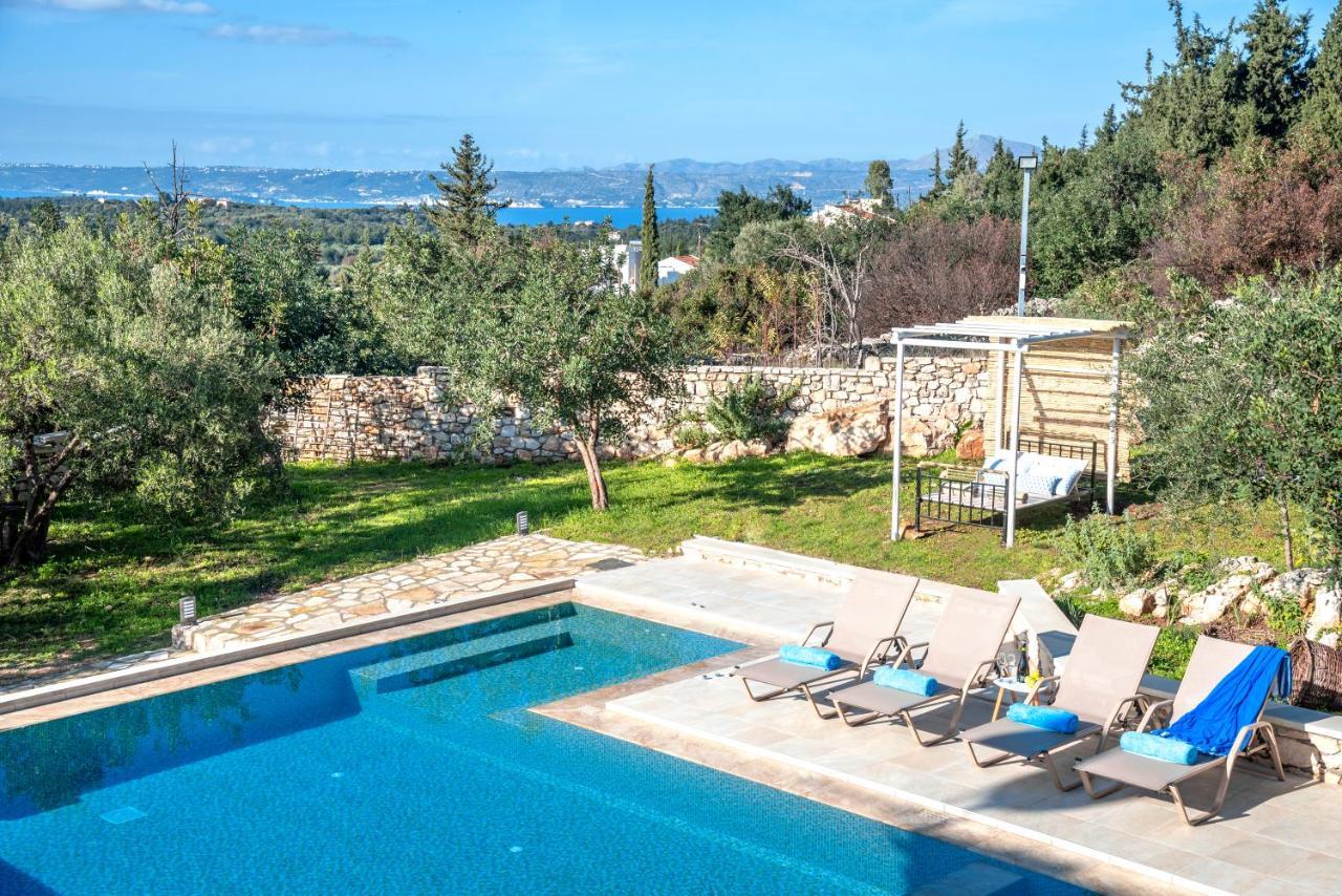 Cretan Lux Villa Heated Pool Gavalochori Exterior photo