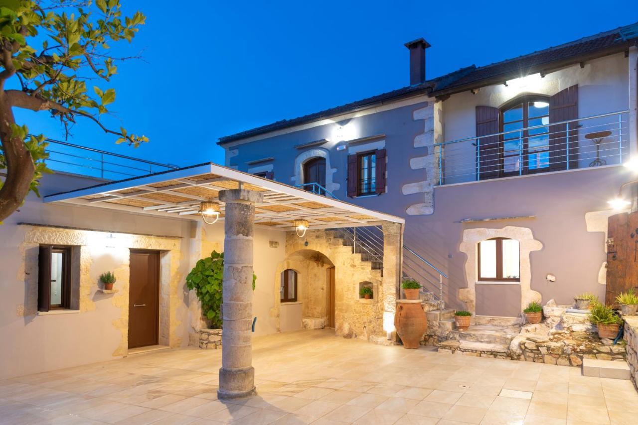 Cretan Lux Villa Heated Pool Gavalochori Exterior photo