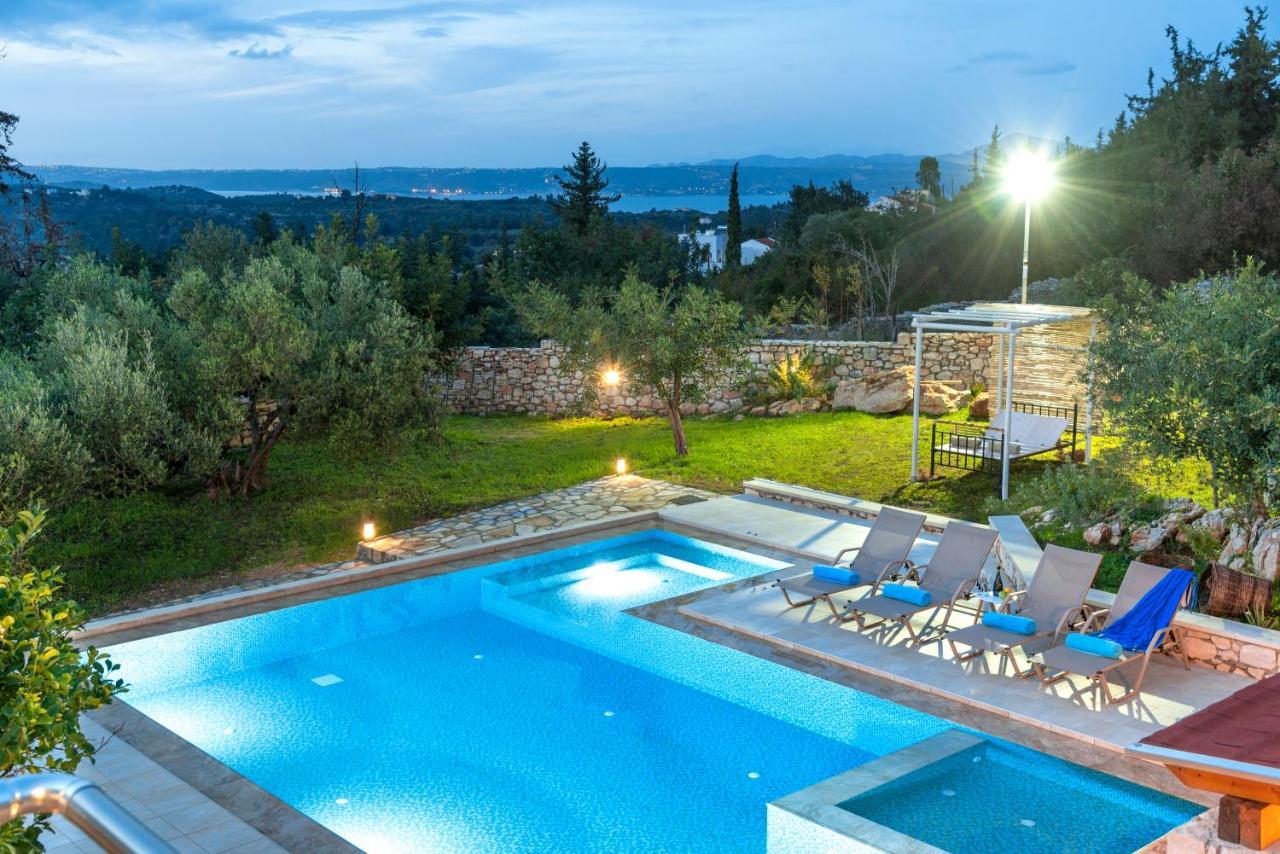 Cretan Lux Villa Heated Pool Gavalochori Exterior photo
